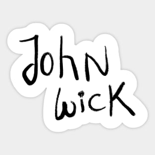 John Wick Sticker